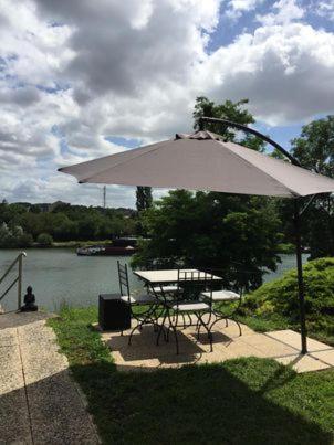 Ambiance Seine, Appartement Sympatique En Bord De Seine - Cygne Thomery ภายนอก รูปภาพ