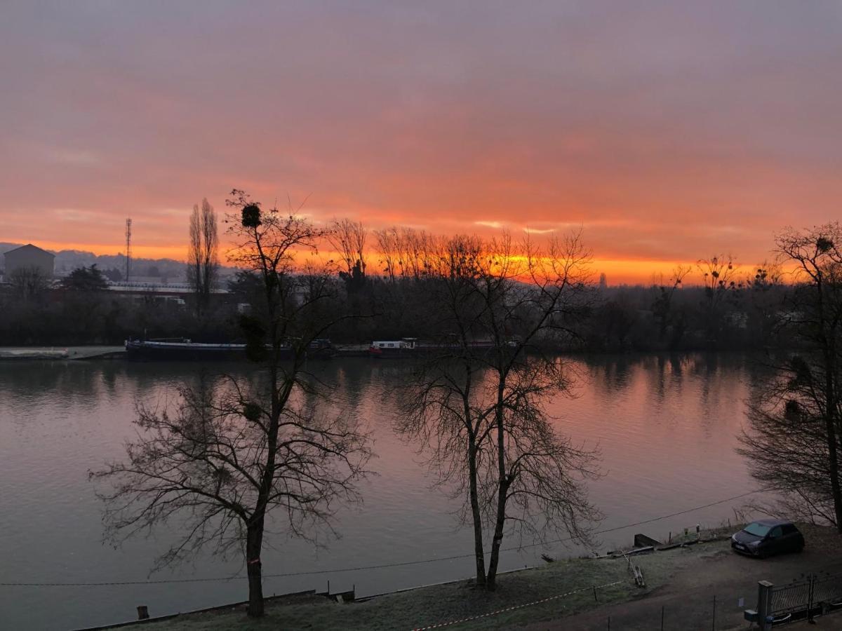Ambiance Seine, Appartement Sympatique En Bord De Seine - Cygne Thomery ภายนอก รูปภาพ